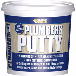 Everbuild 113 Plumbers Putty, Beige, 750 g    PLUMB7   (Pack of 3)