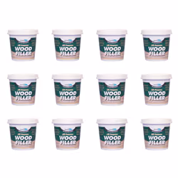 Bond It All Purpose Wood Filler White, 250ml BDWF1WH (Pack of 12)