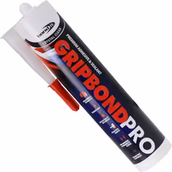Bond It Grip Bond Pro Sealant & Adhesive Crystal Clear EU3      BDMSPCL (Pack of 12)