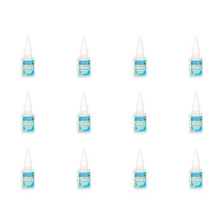 Bond It Medium Viscosity Super Glue Adhesive Clear Cyanoacrylate 50g RGC2450 (Pack of 12)