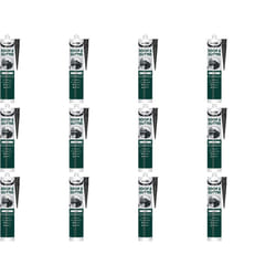 Bond It Roof-Mate, Roof and Gutter Sealant, Black, 310ml (Pack of 12)