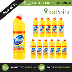 Domestos Citrus Bleach 750ml  (Pack of 12)