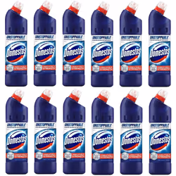 Domestos Original Bleach, 750ml (Pack of 12)