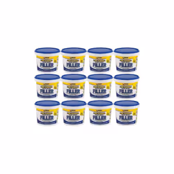 Everbuild Ready Mixed Fine Surface Filler, White, 600 g RMFINE (Pack of 12)