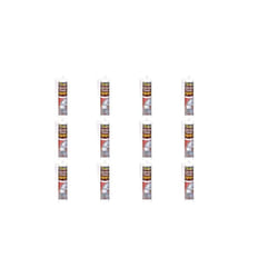 Everbuild Weather and Waterproof Acrylic Sealant, White, 290 ml