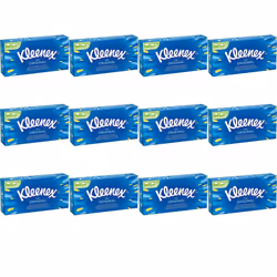 Kleenex Original Tissue Box, 70 Pieces (Pack of 12)