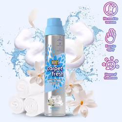 1001 Carpet jasmin Linen and White Flowers 300ml  (Pack of 12)