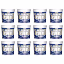 Everbuild 113 Plumbers Putty, Beige, 750 g    PLUMB7   (Pack of 12)