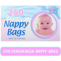 4 MY BABY NAPPY BAGS FRAGRANCED 250 PACK