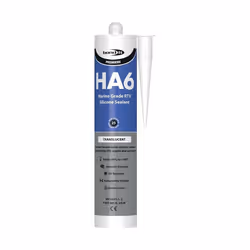 Bond It HA6 Silicone Rubber Sealant Seals Translucent BDHA6T