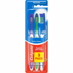 Colgate Toothbrush Extra Clean Triple Pack - Medium (C18)