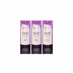 Olay Anti-Wrinkle Firm & Lift 2 in 1 Serum 50ML - Pack of 3