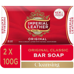 Imperial Leather Original Bar Soap, 200g (2x100g)