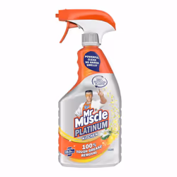 Mr Muscle Kitchen Cleaner Citrus Platinum Antibacterial Kitchen Spray, 750ml