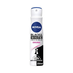 Nivea Women's Anti-Perspirant Invisible for Black and White 250ml