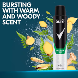 Sure Men Quantum Dry Anti-Perspirant deo 48hr 200ml