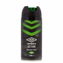 UMBRO BODY SPRAY ACTION GREEN