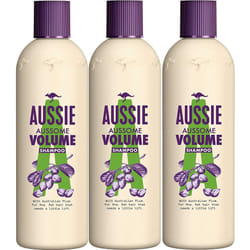 Aussie Aussome Volume Shampoo 300ml (Pack of 3)