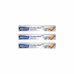 Bacofoil Non-Stick Foil 300mm x 5m 42B02 (Pack of 3)