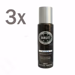 BRUT Deodorant, Musk 200 ml (Pack of 3)