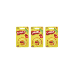 Carmex Lip Balm Pot (Cherry) (NOT LL) (Pack of 3)