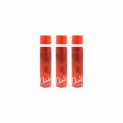 Charlie Red Deo Spray, 75 ml (Pack of 3)