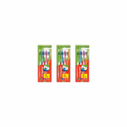 Colgate T/Brush Premier Clean Medium (4 brushes in a pack) (Pack of 3)