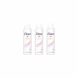 DOVE ANTIPERSPIRANT DEODORANT POWDER WOMEN 150ML (Pack of 3)