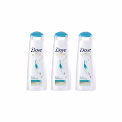Dove Daily Moisture Shampoo (NOT 2IN1) - 250ml (Pack of 3)