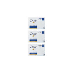 Dove Original Beauty Cream Bar, 2x100g (Pack of 3)