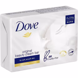 Dove Original Beauty Cream Bar, 2x100g (Pack of 3)