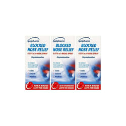 Galpharm Blocked Nose Relief Spray (0.05% w/v), 15 ml (Pack of 3)
