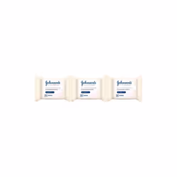 Johnson's Makeup Be Gone Extra-Sensitive Wipes, Pack of 25 (Pack of 3)