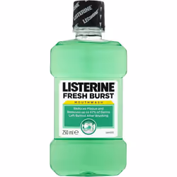Listerine Fresh Burst Mouthwash, 250ml (Pack of 3)