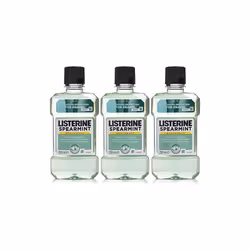 Listerine Spearmint Mouthwash 250ml (Pack of 3)