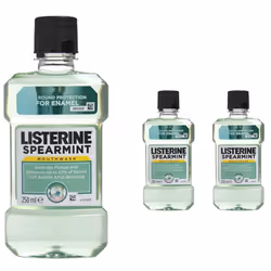 Listerine Spearmint Mouthwash 250ml (Pack of 3)