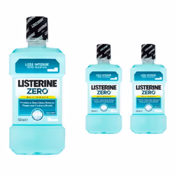 Listerine Zero Mild Mint 500ml (Pack of 3)