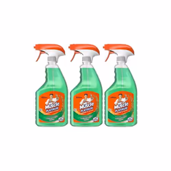 Mr Muscle Platinum Window & Glass Cleaner Spray, 750ml (Pack of 3)