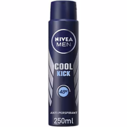 Nivea Men Cool Kick Anti-Perspirant Deodorant Spray, 250ml (Pack of 3)