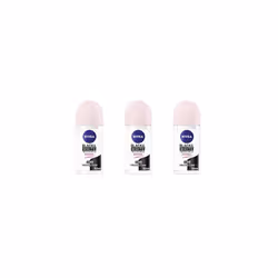Nivea Roll On Black &White Female Clear 50ml (Pack of 3)