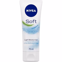 Nivea Soft Intensive Moisturising Creme 75ml (Pack of 3)