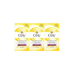 Olay SPF15 Complete Lightweight 3-in-1 Normal/Oily Moisturiser Day Fluid, 100ml (Pack of 3)