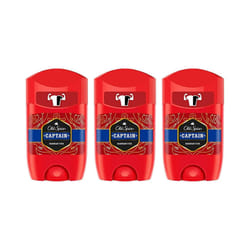 Old Spice Captain Deodorant Stick, 50 ml  (Pack of 3)