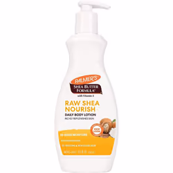 Palmers Shea Formula with Vitamin E, Raw Shea Butter Pump lotion, 400ml (Pack of 3)