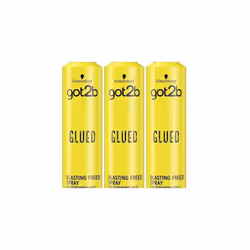 Schwarzkopf GOT2B Blasting Freeze Spray 300 ml (S8) (Pack of 3)