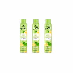 Schwarzkopf got2b Fresh It Up Extra Fresh Dry Shampoo 200ml (Pack of 3)