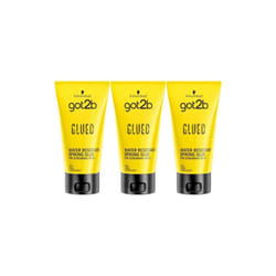 Schwarzkopf GOT2B Glued Styling Spiking Glue 150 ml (Pack of 3)