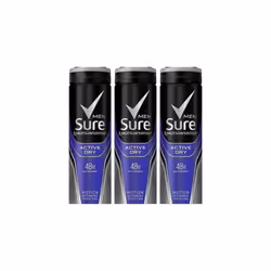 Sure Active Dry Anti-perspirant Deodorant Aerosol, 150ml (Pack of 3)