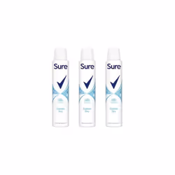 Sure Cotton Dry Anti-Perspirant deodorant women 48hr 200ml (Pack of 3)