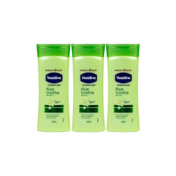 Vaseline Intensive Care Aloe Lotion, 400ml (Pack of 3)
